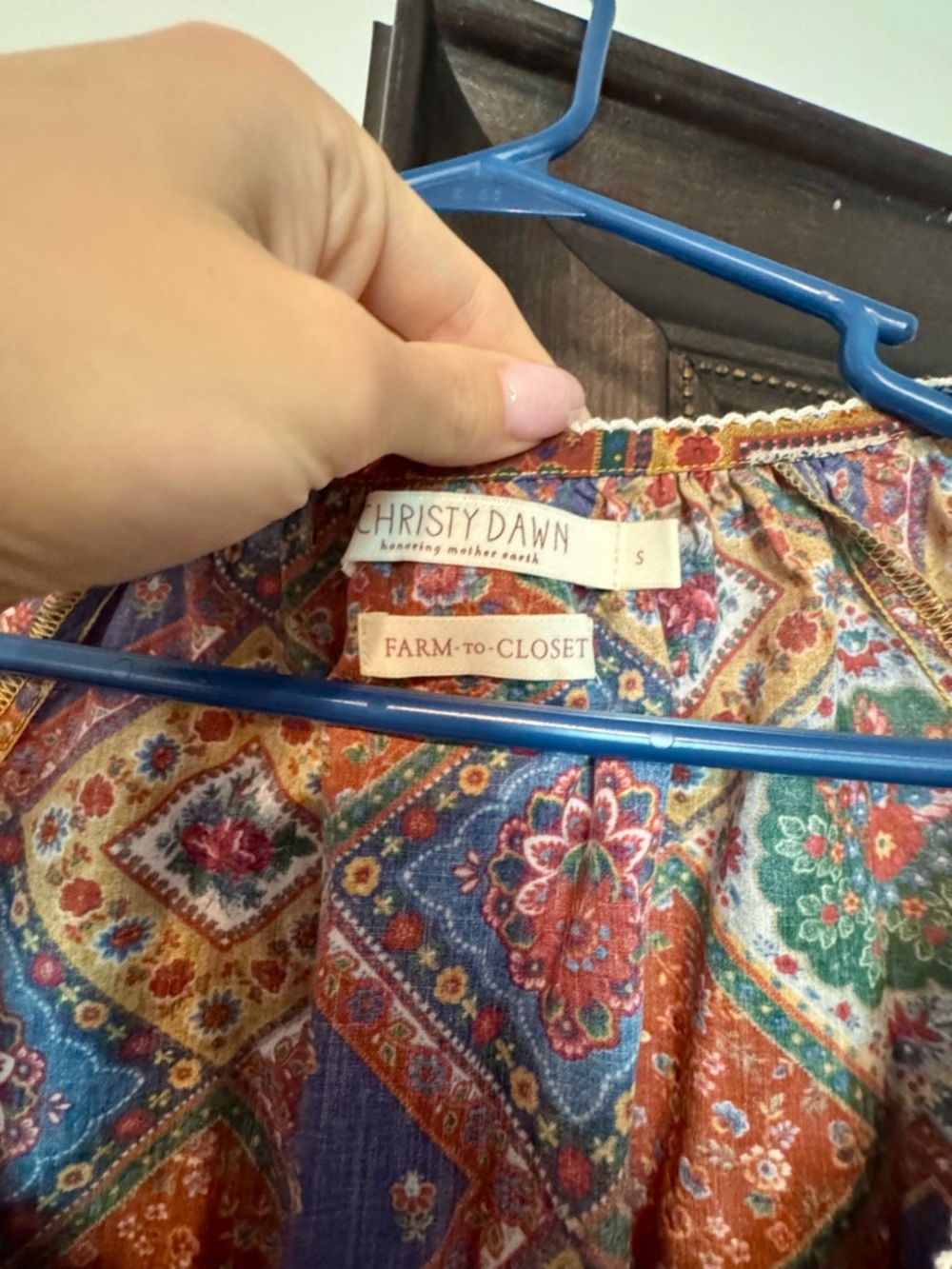 Christy Dawn Hiromi in Ruby Patchwork - Picture 4 of 5